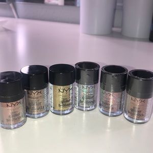 NYX glitters